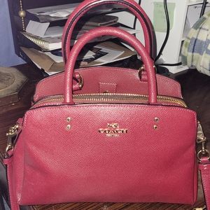 NTW Coach 91146 Mini Lillie Burgundy